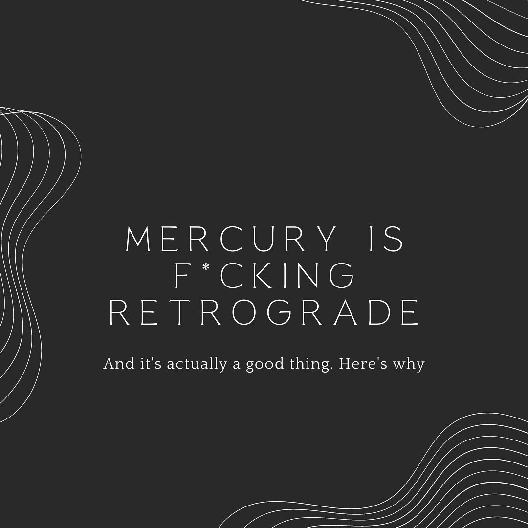 Your guide to not only survive but thrive during Mercury Retrograde ✨ 

1. Opportunity for Reflection: Mercury Retrograde is a great time to reflect on past decisions and actions, and make necessary adjustments. It's a chance to slow down, pause and 
