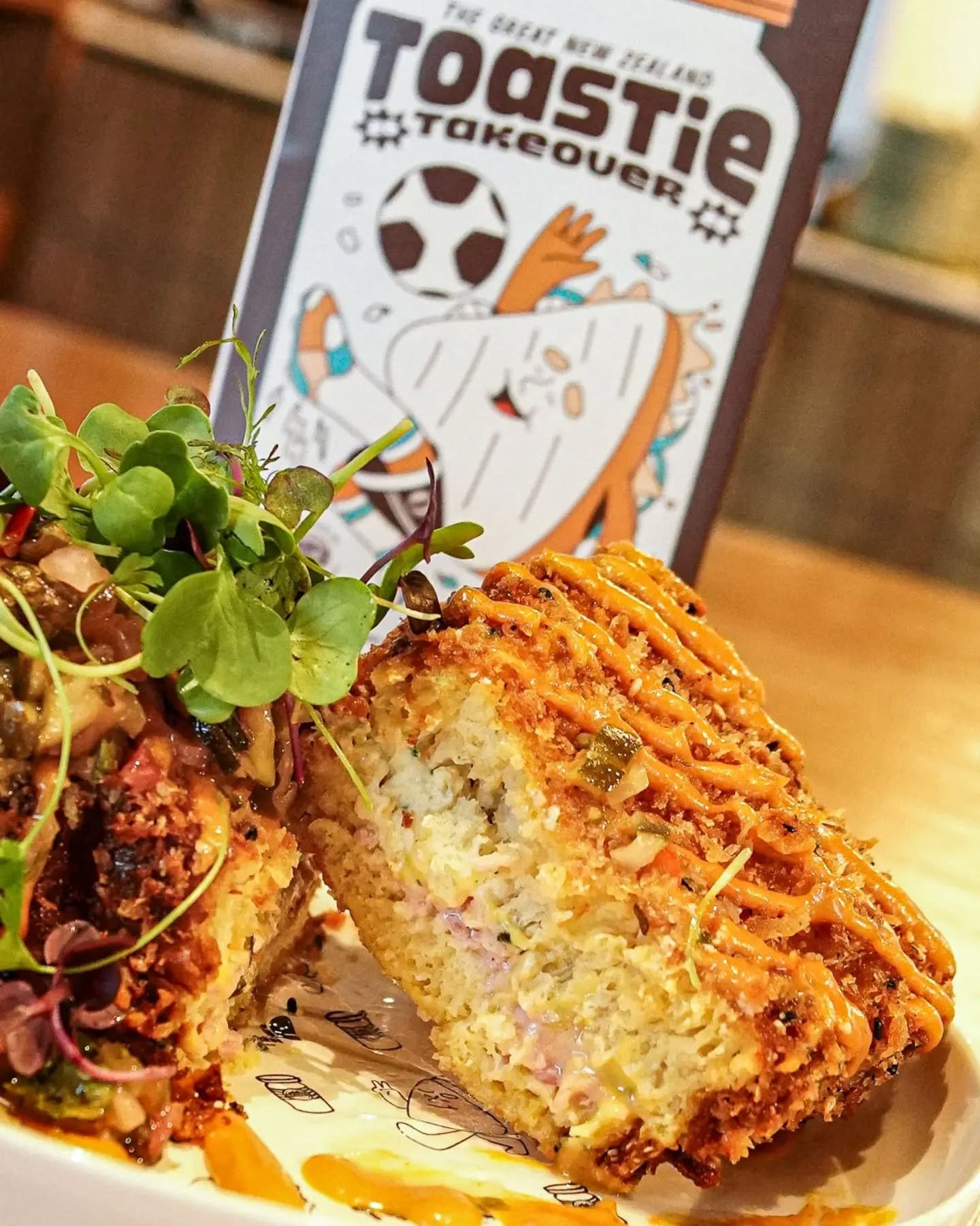 it's technically a toastie. we've just toasted it in a deep-fryer.