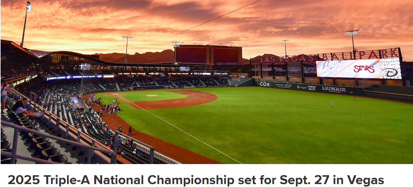 MiLB Championship Baseball Game at the Las Vegas Ballpark