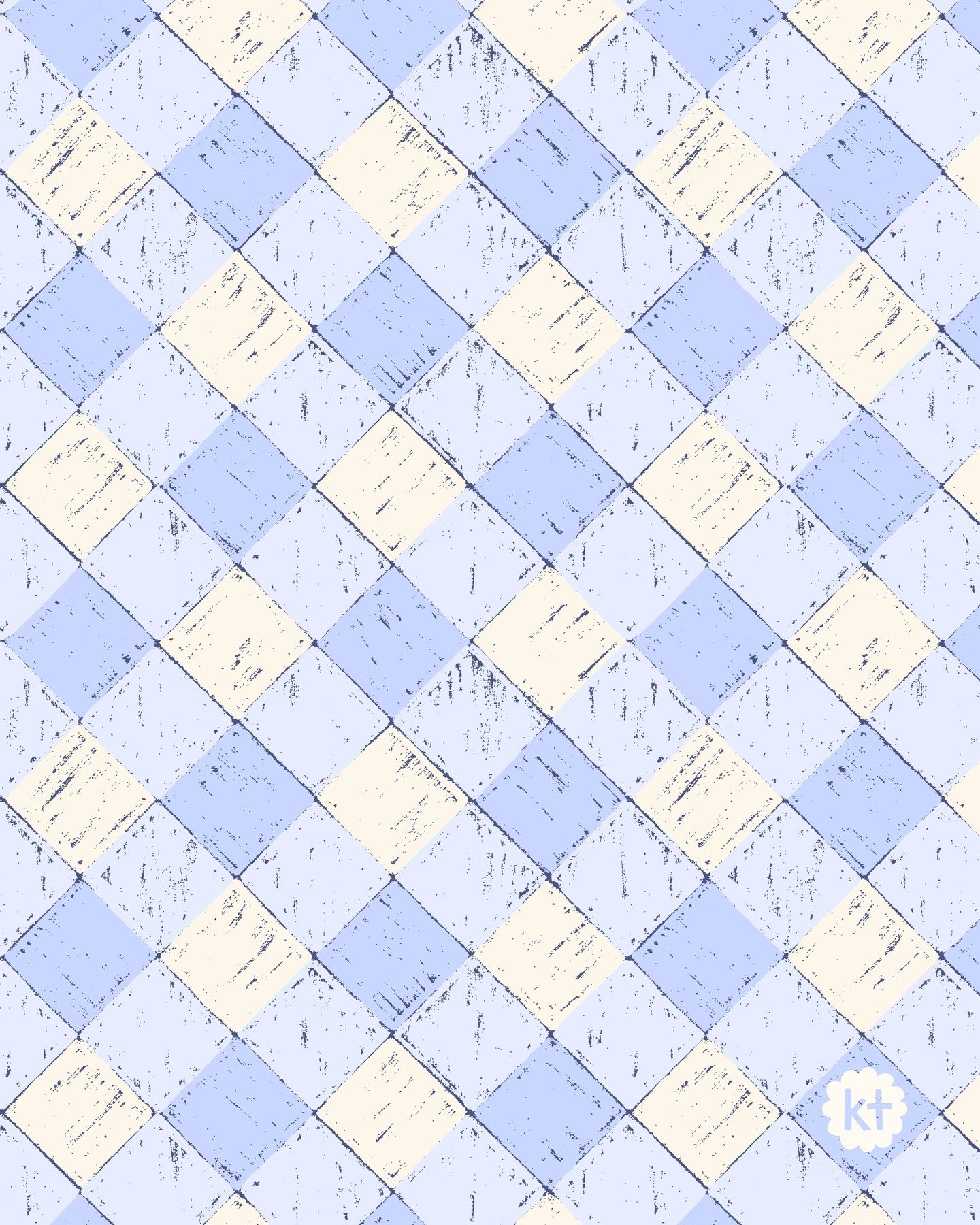 A twist on the classic gingham with textured checks and a dark background peeking through. The contrast brings out all that sketchy texture and made these patterns a perfect fit for my contemporary eclectic texture collection on @spoonflower. 

I've 