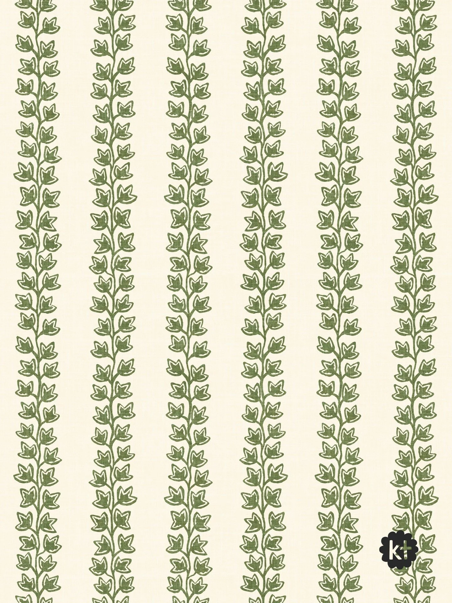 Trailing English ivy to add a touch of whimsical (invincible) nature to your space. 

Get it on wallpaper, fabric, or home decor in my @spoonflower shop. Design 6 for the #blenderbonanza26 with @powersellersacademy.