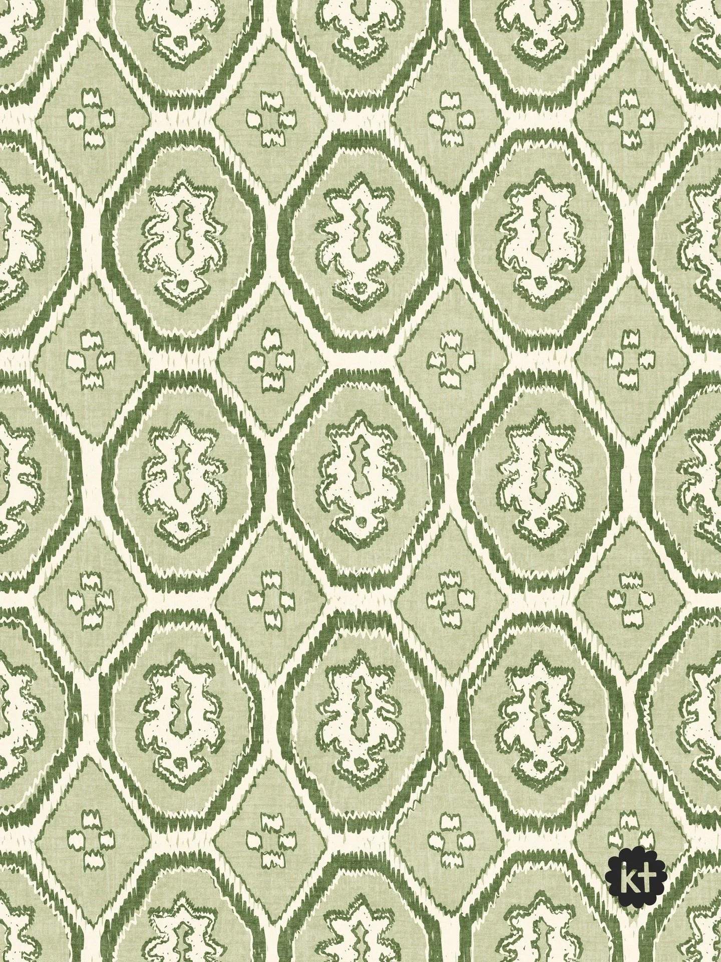 Sketchy lines layered on sketchy lines for a hexagon layout ikat design with traditional motifs. I especially love this one in tonal colours for a traditional meets global vibe.

Design 10 for the #blenderbonanza26 with @powersellersacademy.