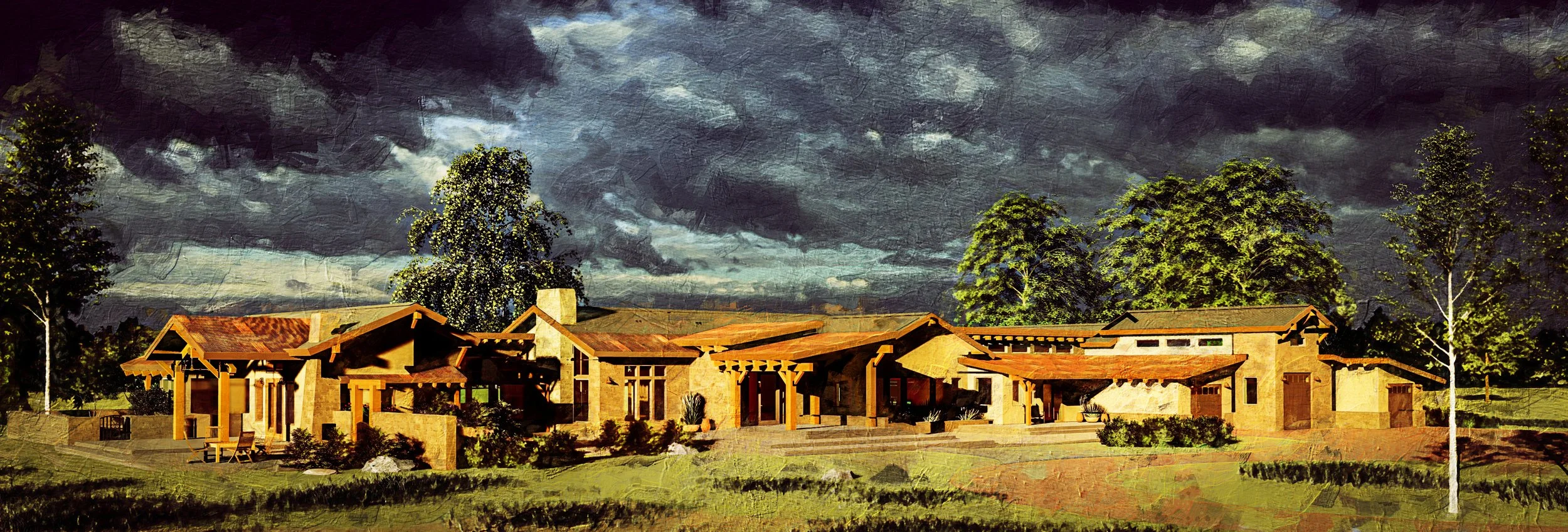 Proposed Residence, Combined project by Three Castles Engineering, Rafter C, LLC and Jobe Construction.