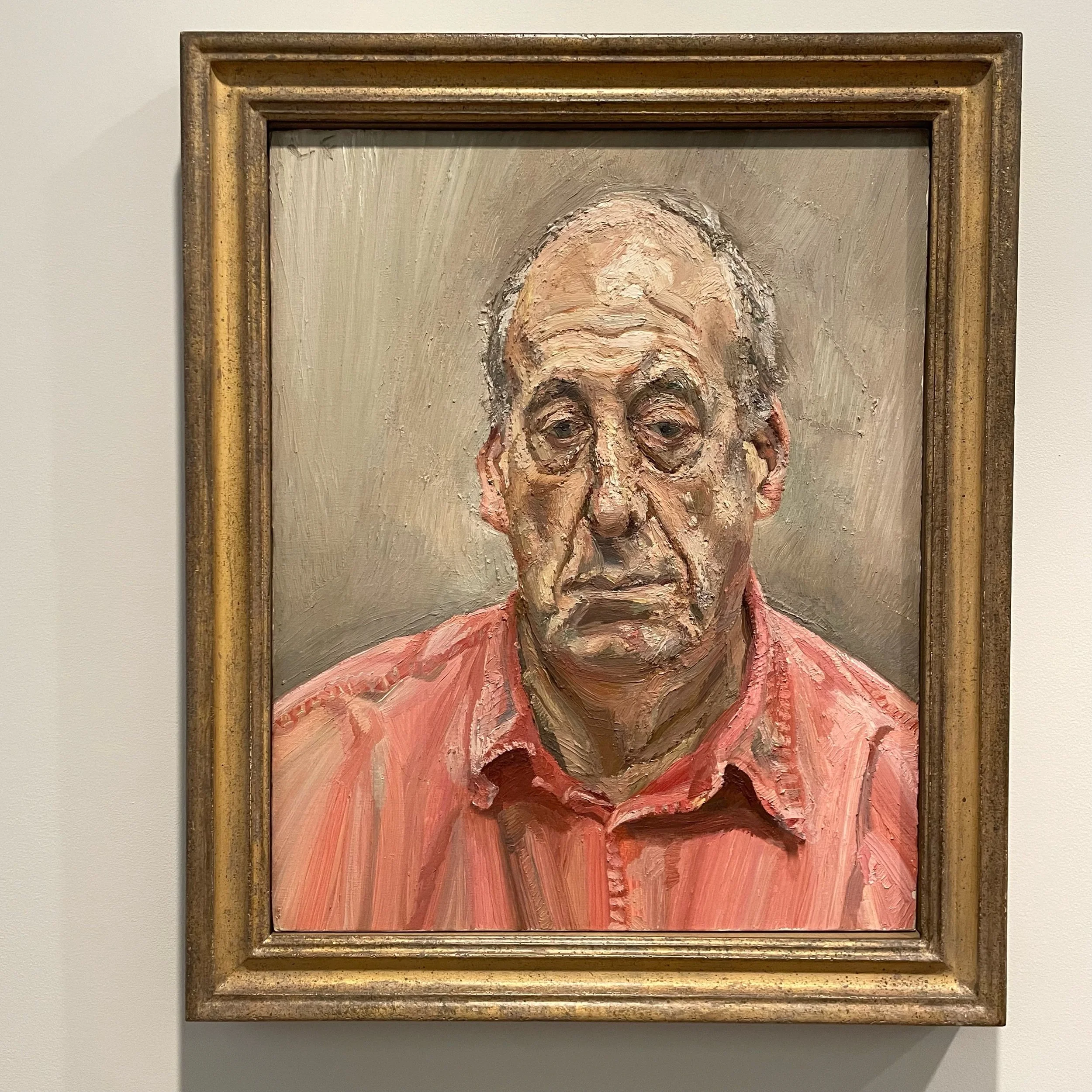 Francis Wyndham, by Lucian Freud