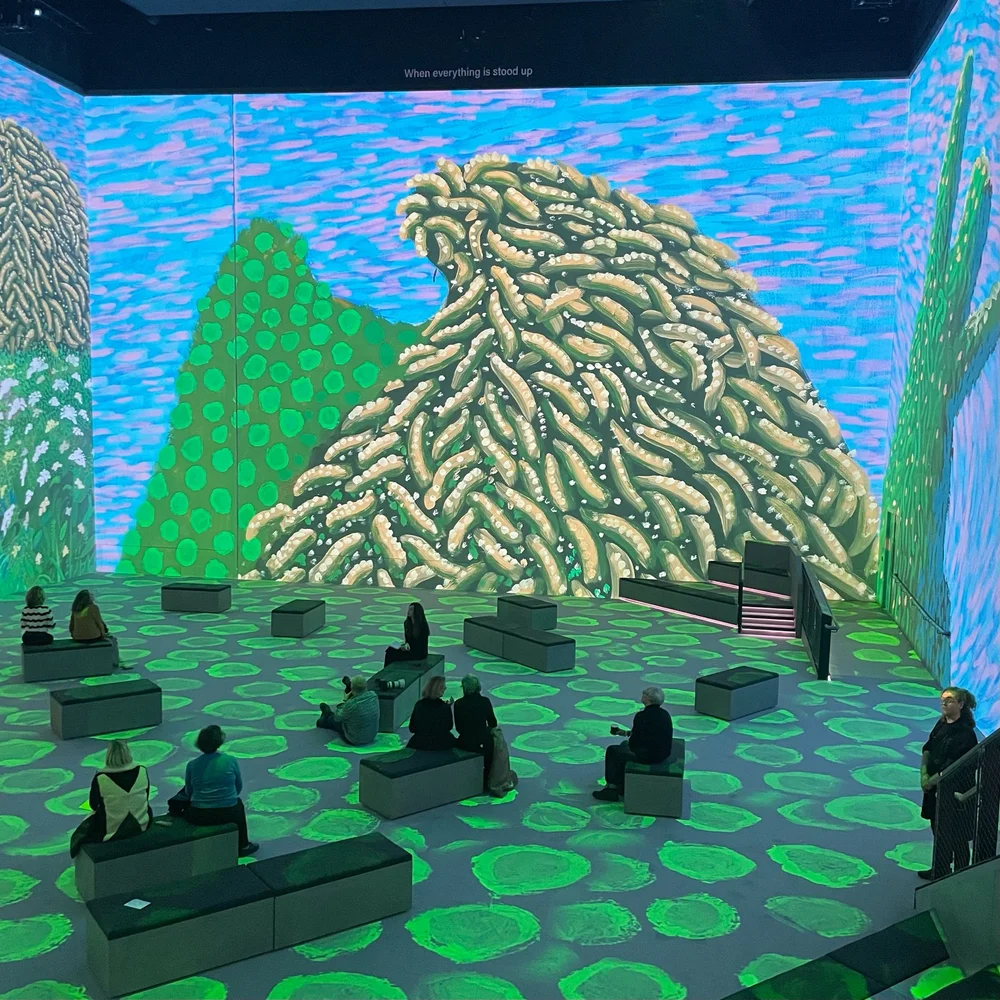 DAVID HOCKNEY A Bigger Exhibition ホックニー David Hockney: A Bigger Picture | The Guggenheim Museums and