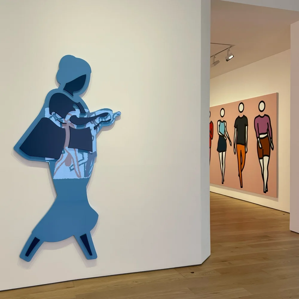 Julian Opie: OP.VR@LISSON/London (Review) — London Art Roundup