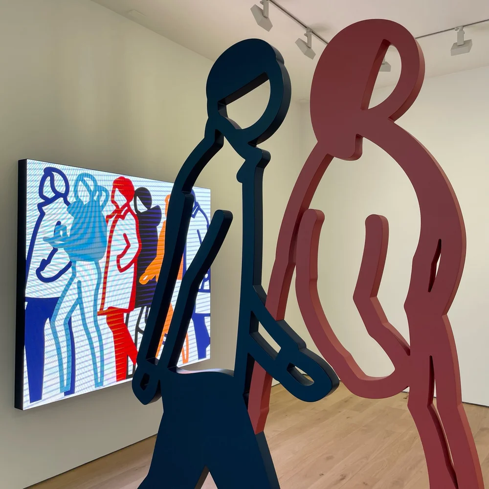 Julian Opie: OP.VR@LISSON/London (Review) — London Art Roundup