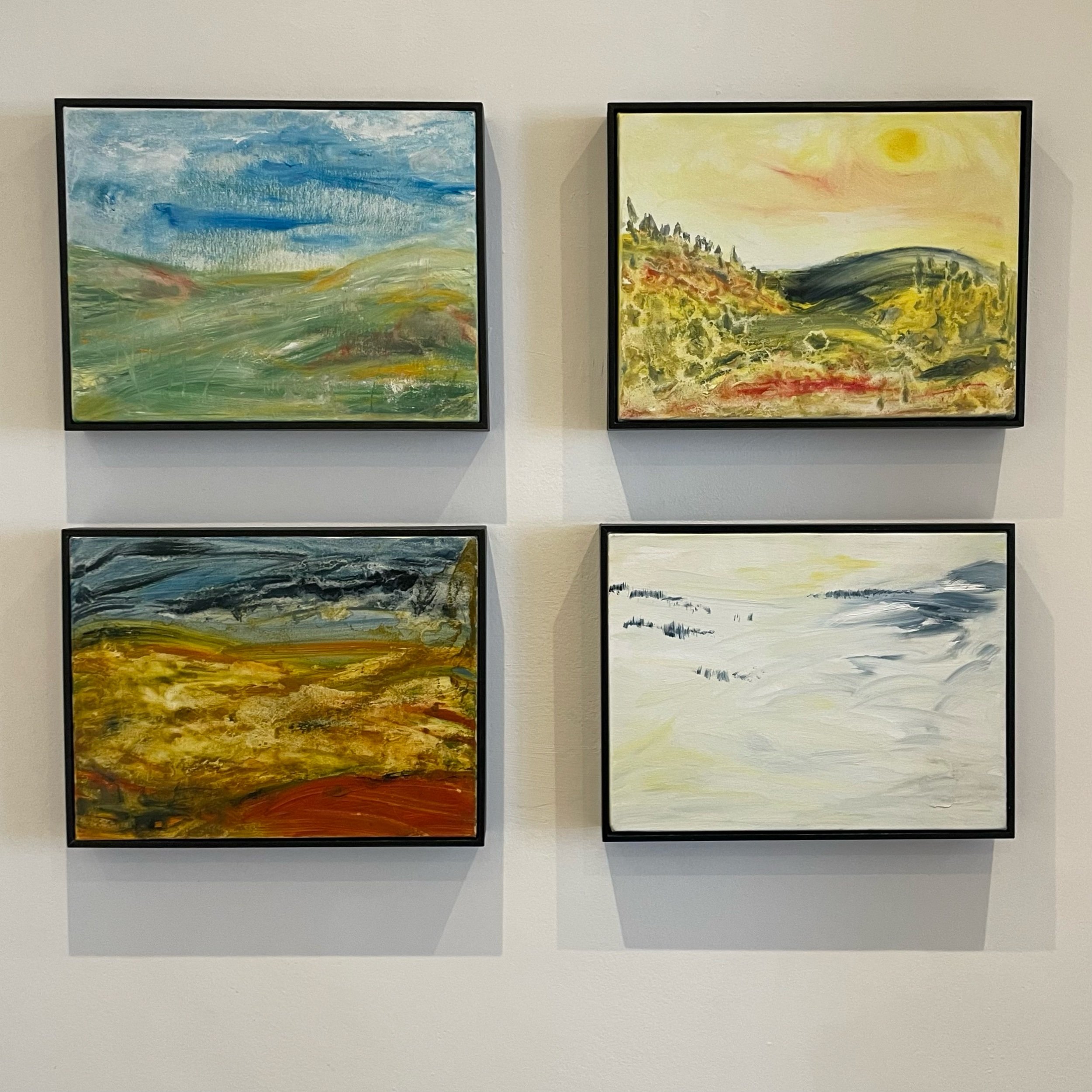 Ann Simberg, 2023 paintings