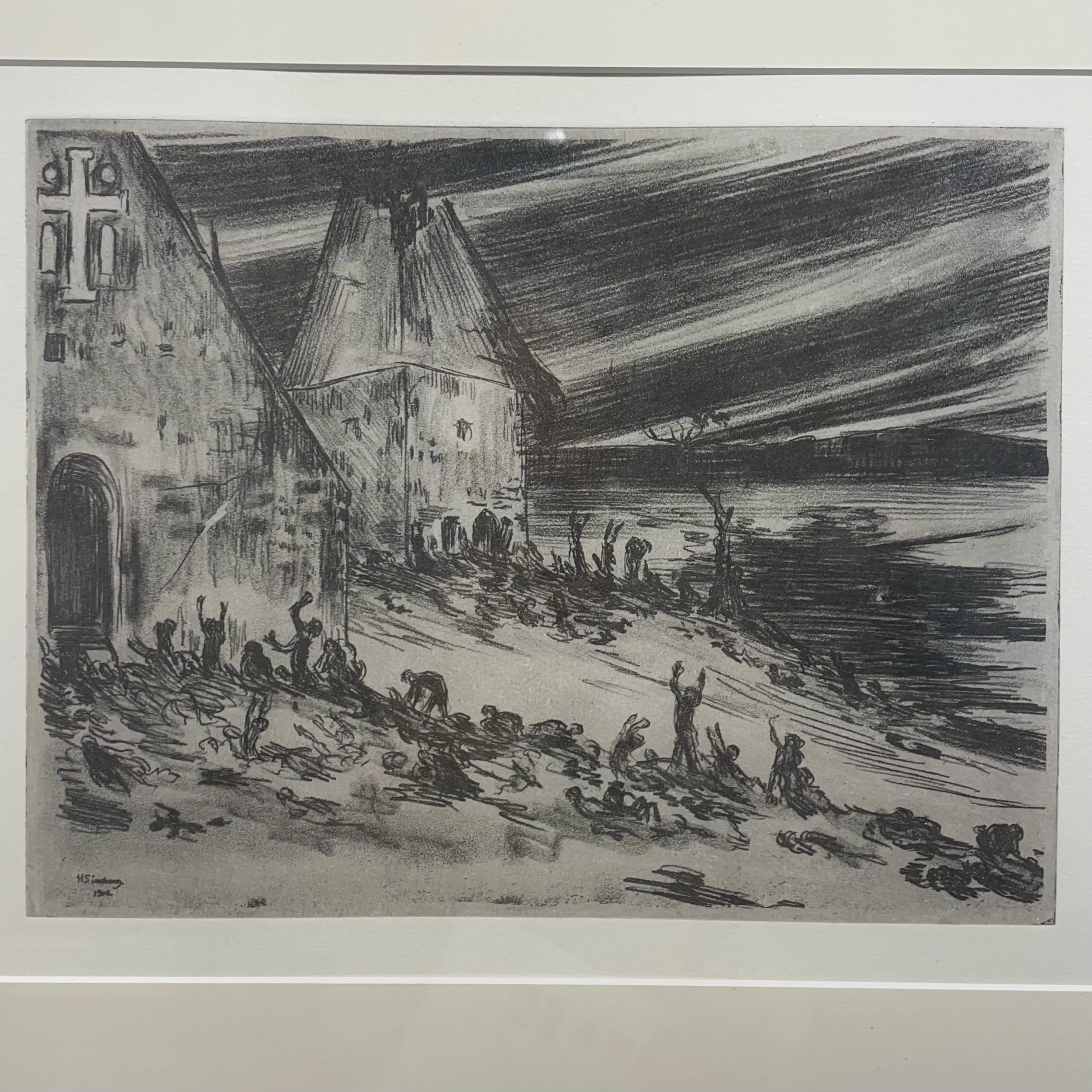 Hugo Simberg, 1906 etching