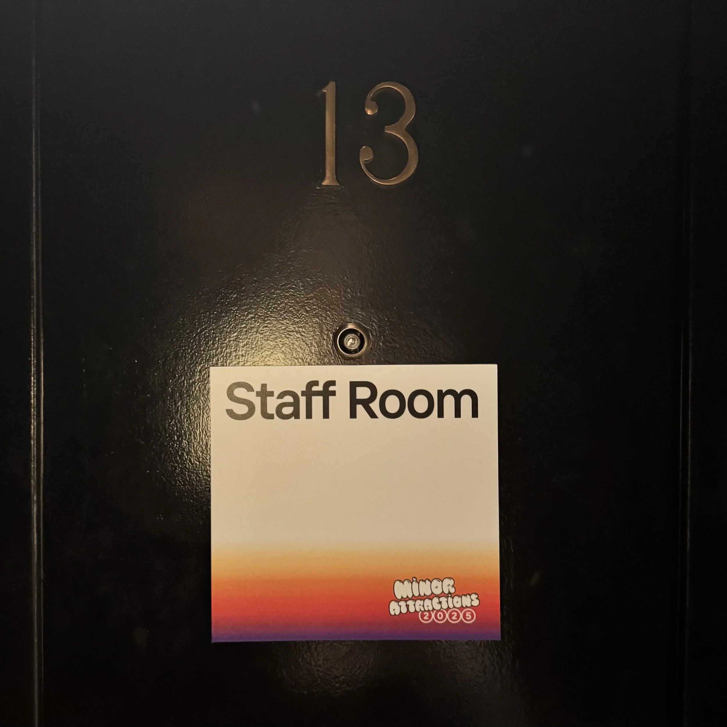 Minor Attractions 2025