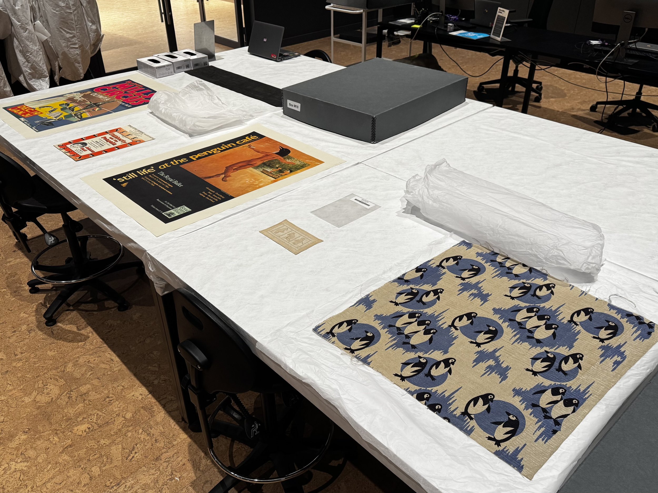  My object table when I arrived. 