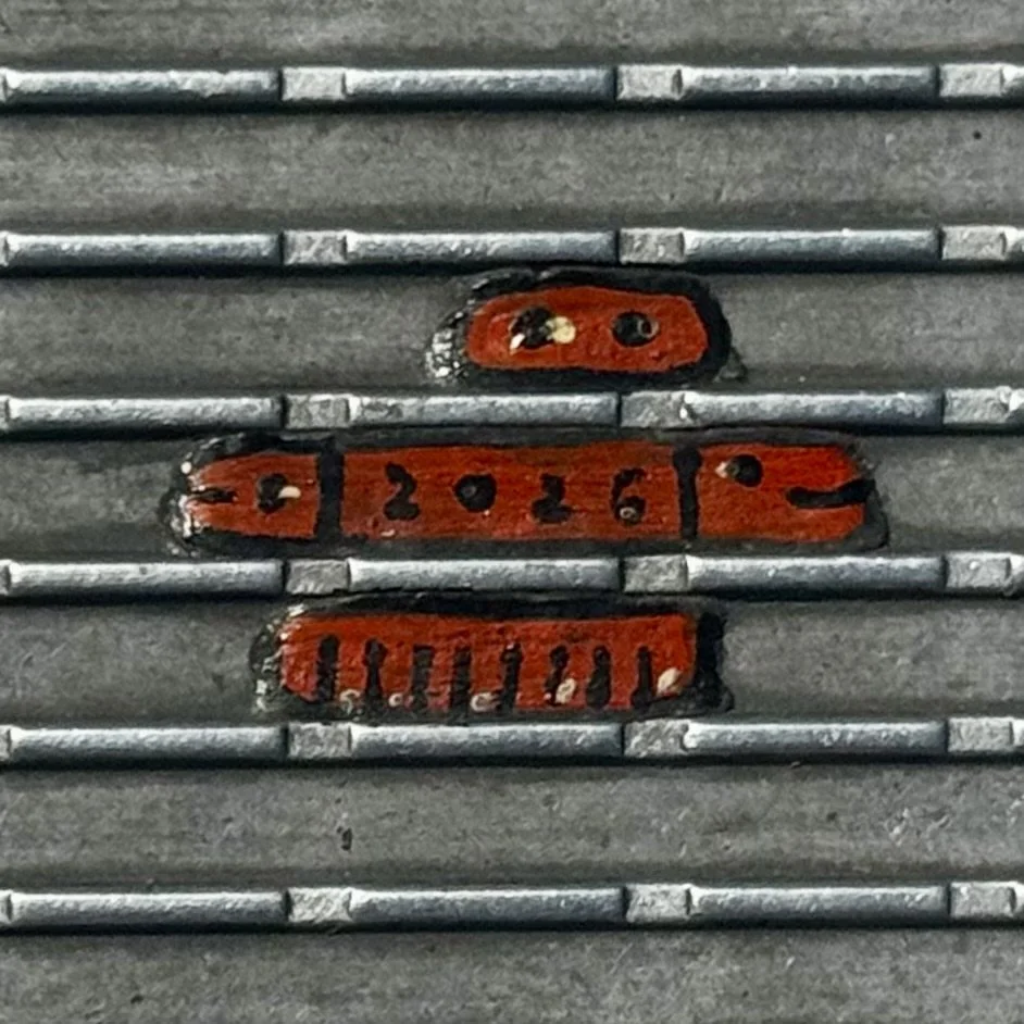 Millennium Bridge Chewing Gum Art (2013-present)