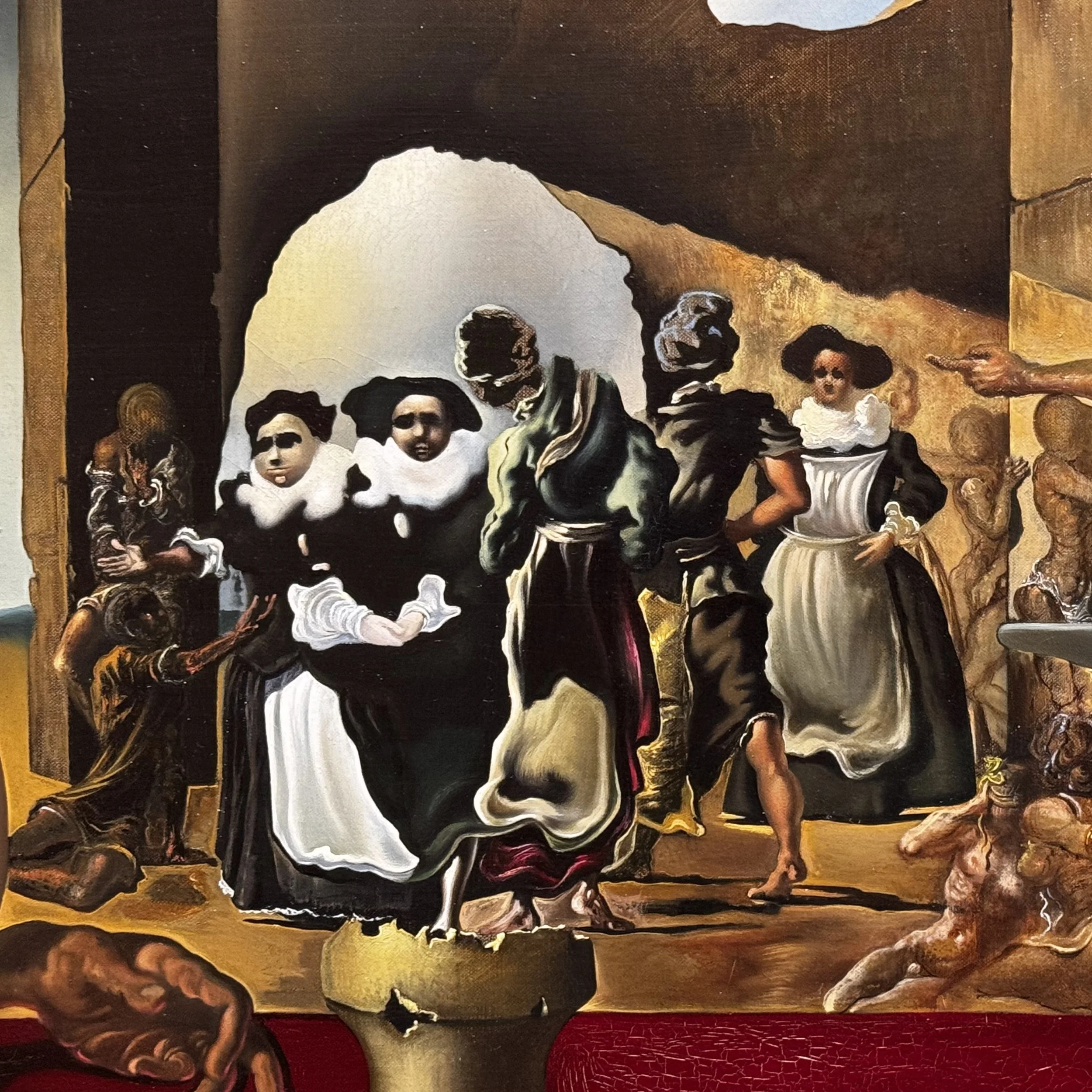 Slave Market with the Disappearing Bust of Voltaire (1940)