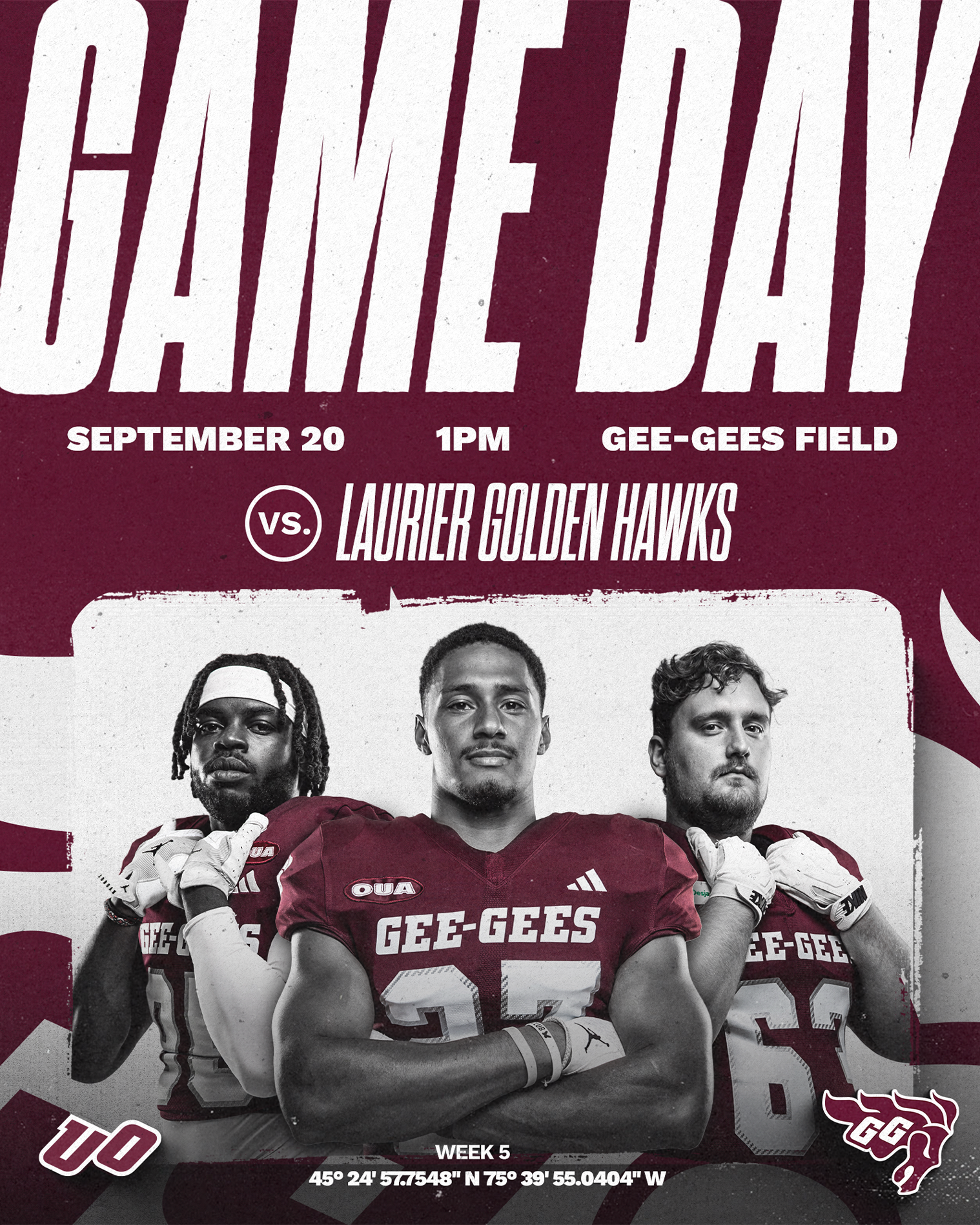 Football Game Day Graphic