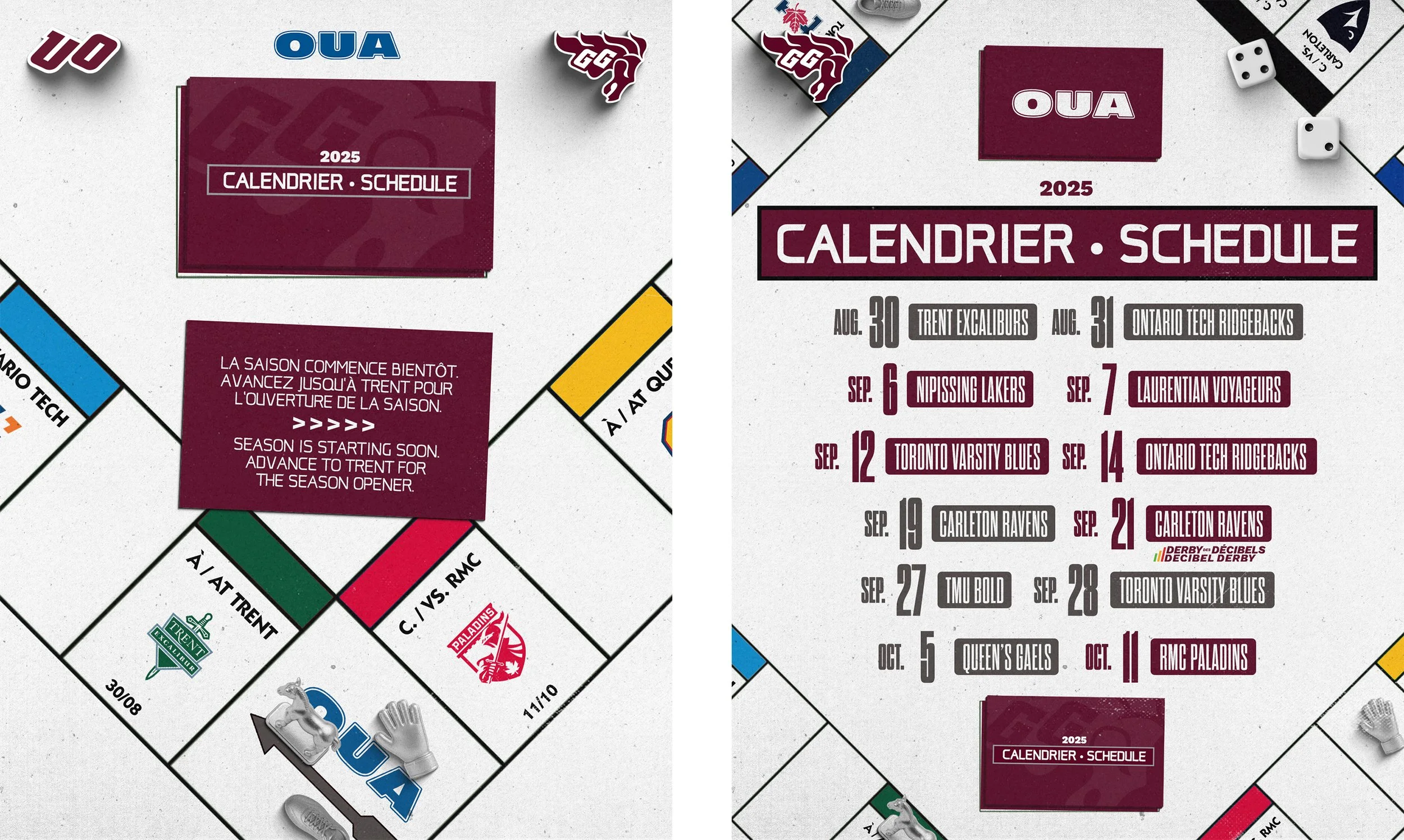 Women's Soccer Schedule Graphic