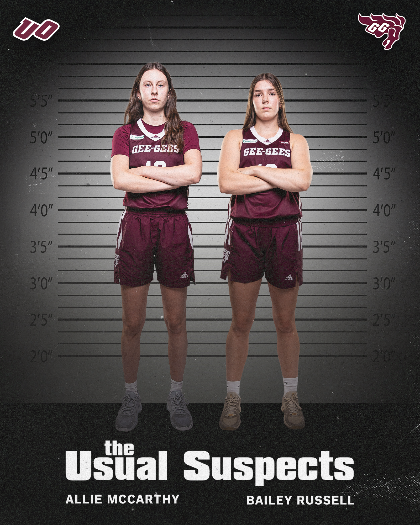 Women's Basketball All-Star Graphic