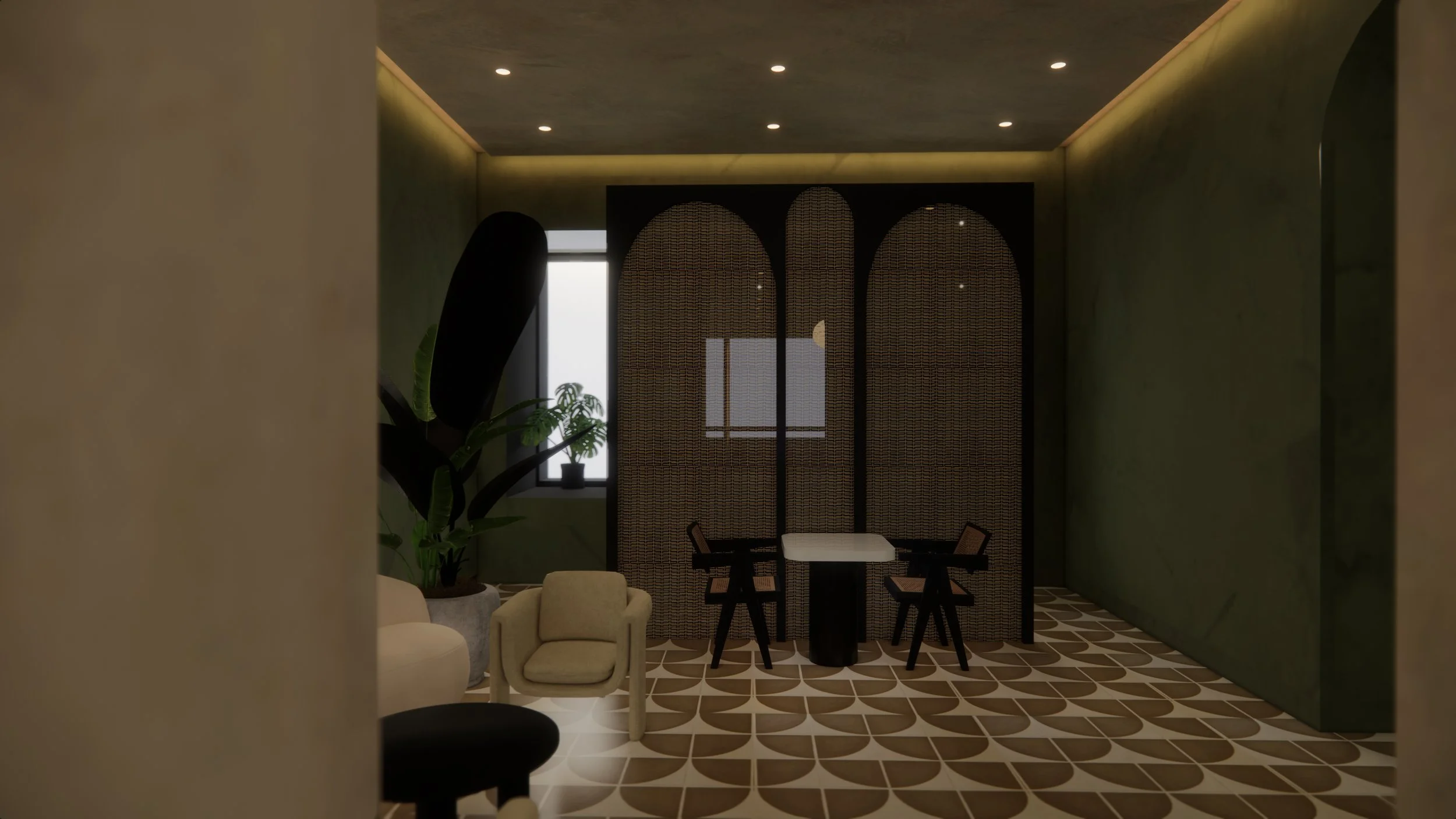 Indochine Coffee Shop Interior Design — COAY - Interior Design Studio