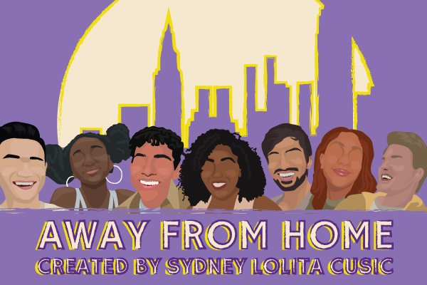 Header image for an independently produced web series. Each character was custom designed to look like the actor