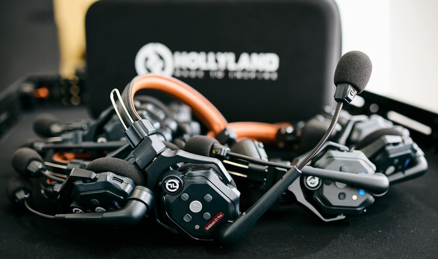 Our favorite comms - the Solidcom C1 Pro&rsquo;s.  Chose these over eartecs for better connection strength, range, ease of use, and battery life.  Available in a set of 8.  Thank you @mmsvisualsolutions for introducing these to us. 

#filmmaking #fil