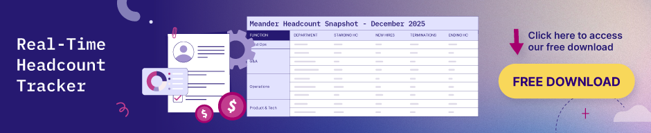 Meander's Free Headcount Tracker Download Image