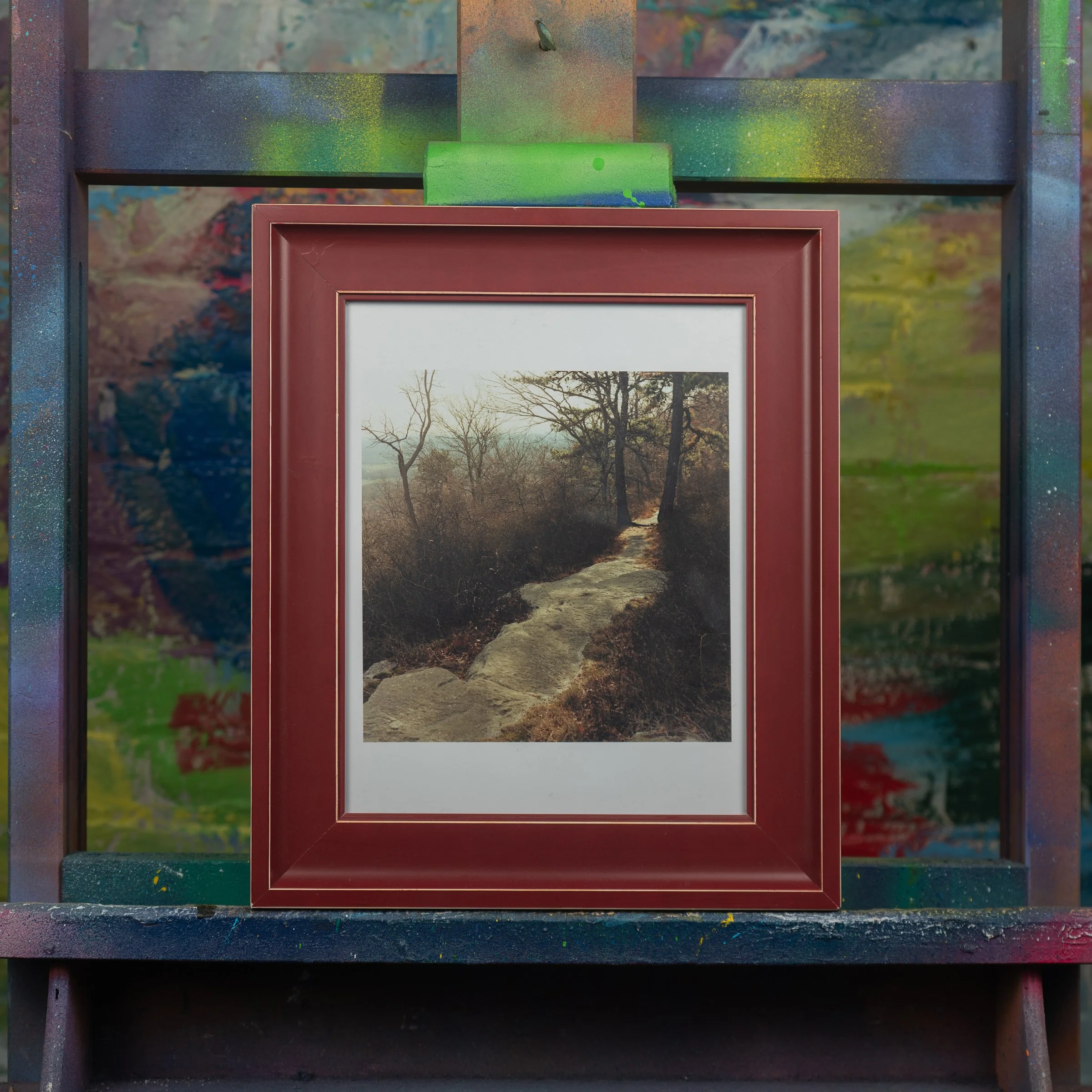 Mohonk Preserve Trail Framed Darkroom Print