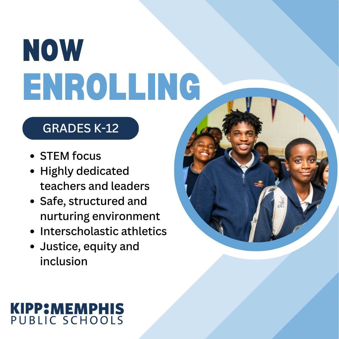 Our schools prepare students to pursue any path they choose &ndash; college, career and beyond &ndash; so they can lead fulfilling lives and build a more just world. 

Enroll your child today! Link in bio.