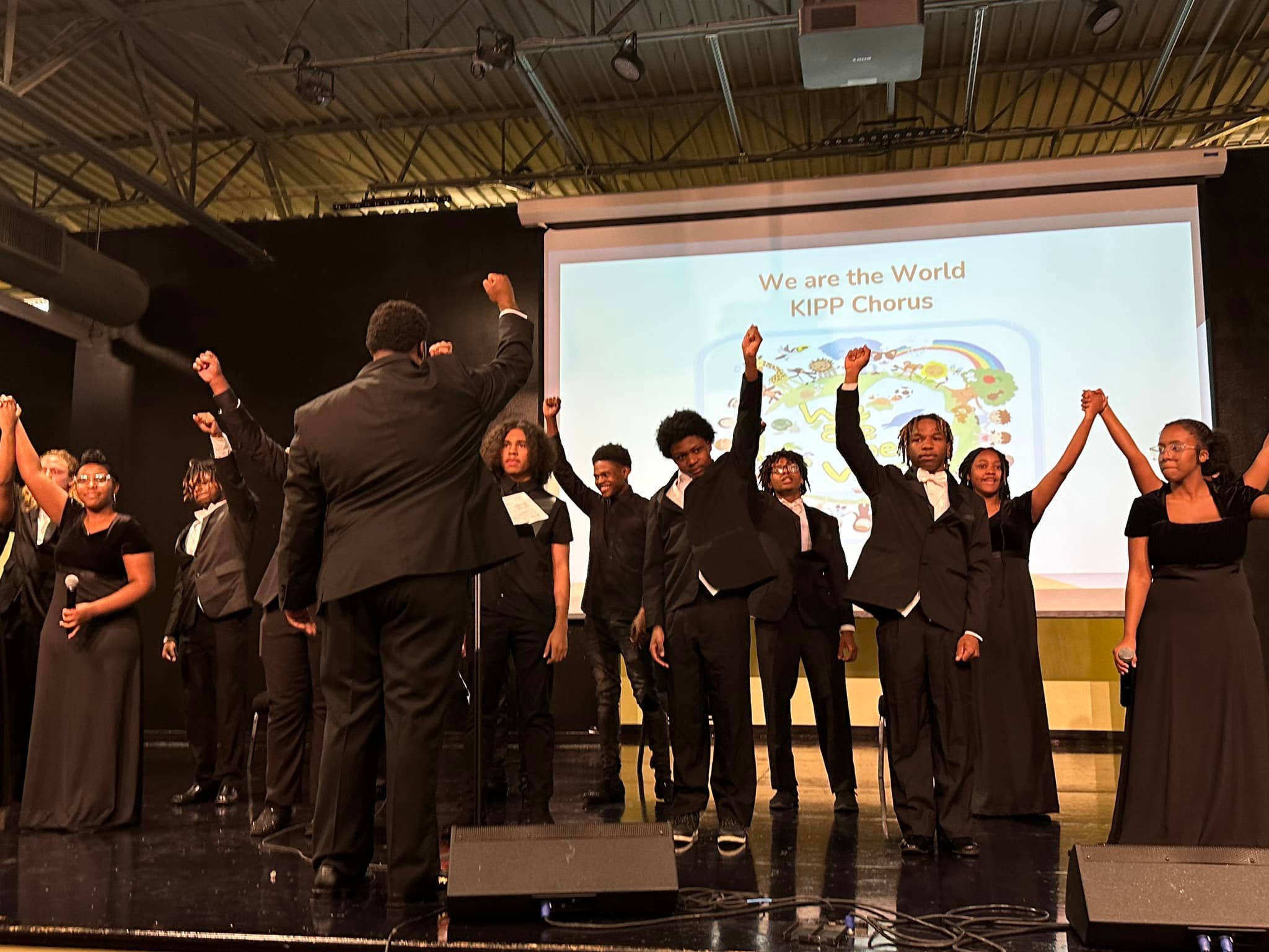 Our KIPPsters performed &ldquo;We are the World&rdquo; at last night&rsquo;s &lsquo;Fireside Chat&rsquo; with our partners The Memphis Lift and MSCS Superintendent Dr. Feagins, a song that resonates the importance of investing in our future and showi