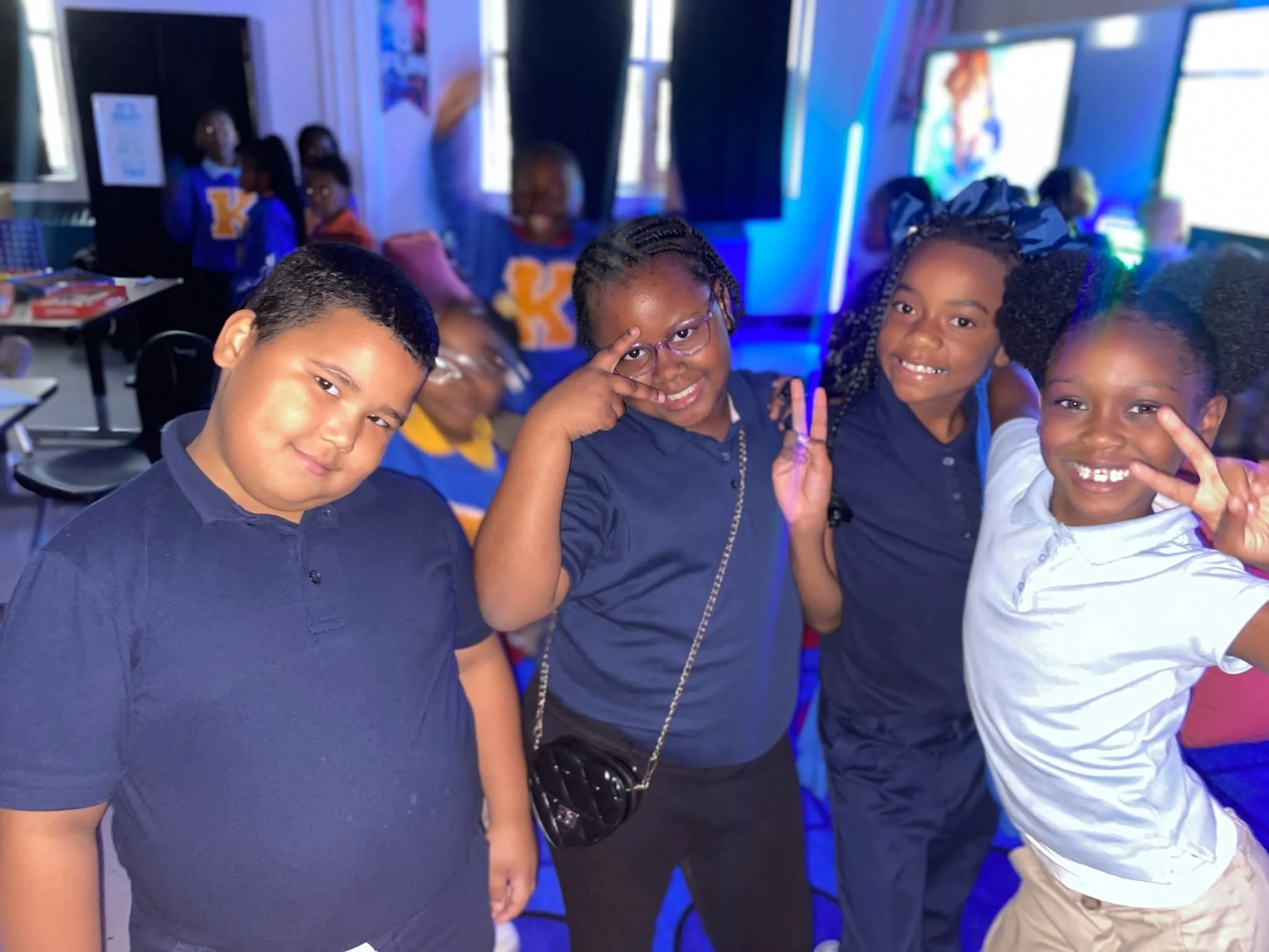 #WorkHardPlayHardWednesday 
Positive behavior pays off! Every month, our elementary scholars enjoy the Game Room for making great choices - fun, games, and treats included! #BigKIPPEnergy