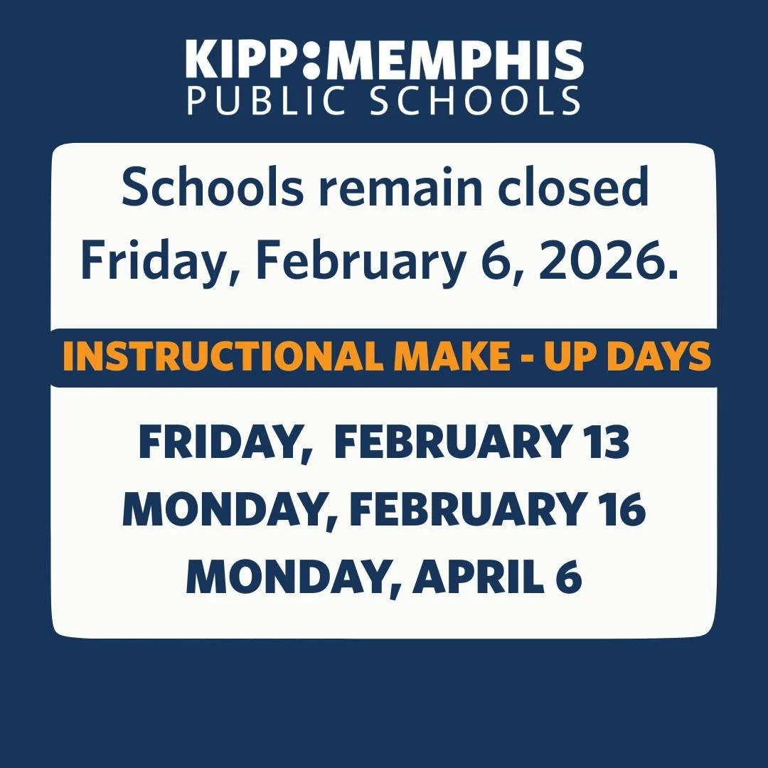 Due to lingering impacts of the winter storm, schools will remain closed Friday, February 6th. We plan to welcome students back Monday, Feb. 9. To make up instructional time, school will be in session Feb. 13, Feb. 16, and April 6. Thank you for your