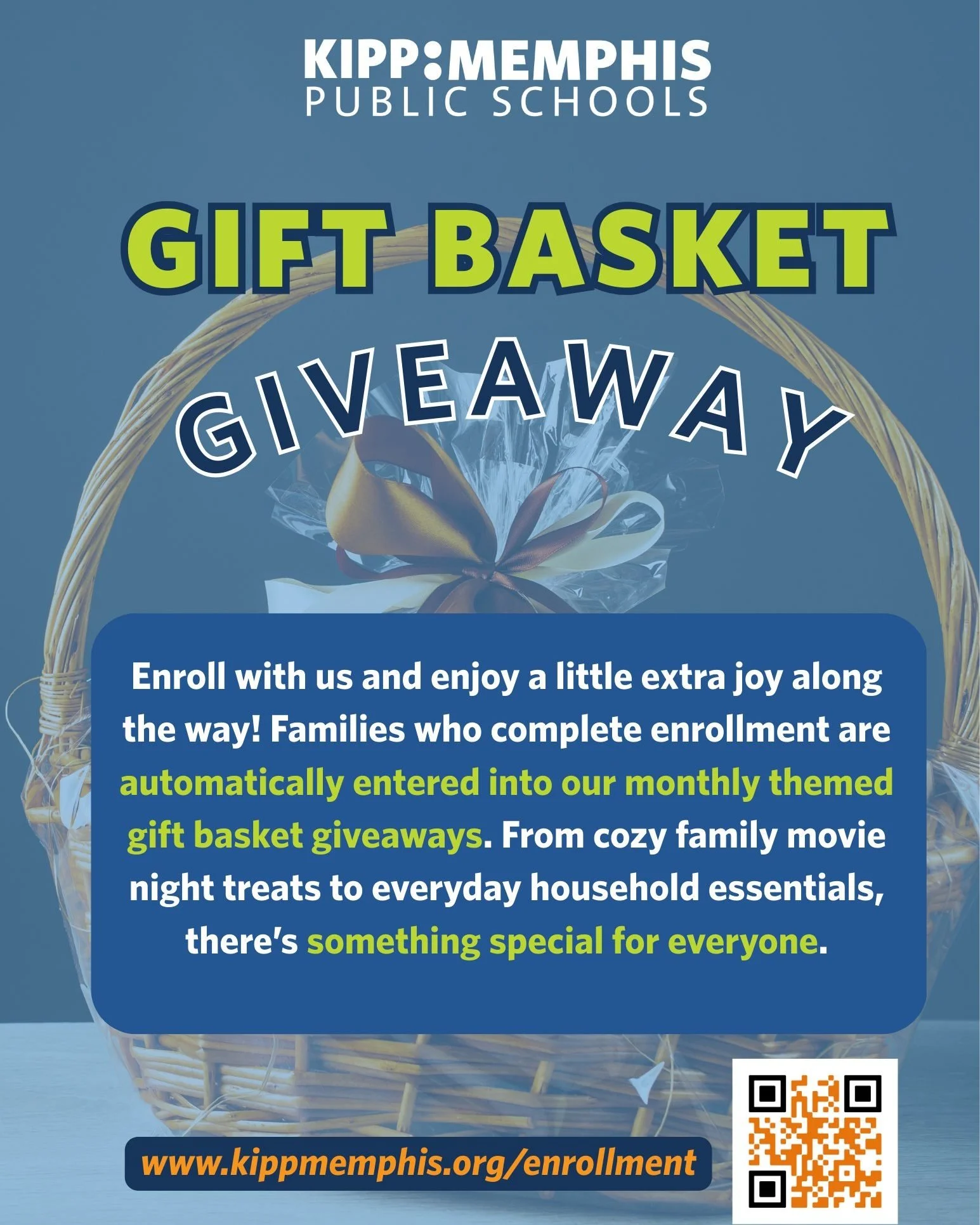 Congratulations to three of our amazing new/returning KIPP families for winning this month&rsquo;s Family Movie Night Basket , packed with treats, games and everything needed for a cozy night together!

But the excitement doesn&rsquo;t stop here&hell