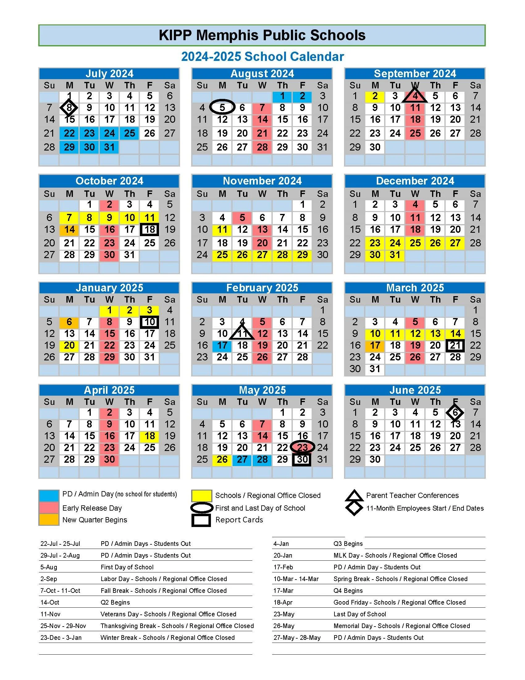 Kipp Austin School Calendar 2025 2026 Barbara T Webb