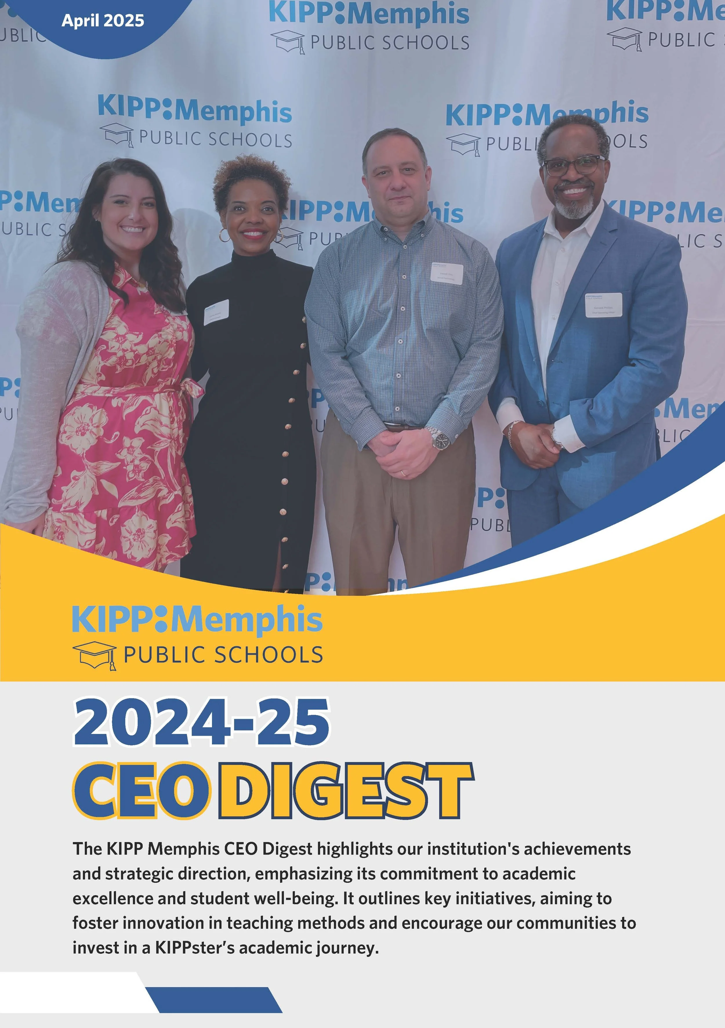 CEO Digest newsletters — KIPP Memphis Public Schools