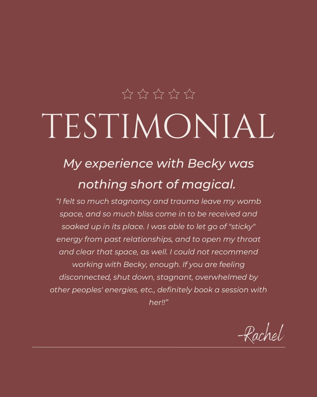 🩷 Love Notes 🩷

Rachel, I am so glad your session was so helpful. I loved working with you and I really appreciate your testimonial. Thanks much!
.
.
.
.
.
.
#reiki #reikipractioner #selflove #selfcare #traumaheeling #safespace #reikihealing #welln