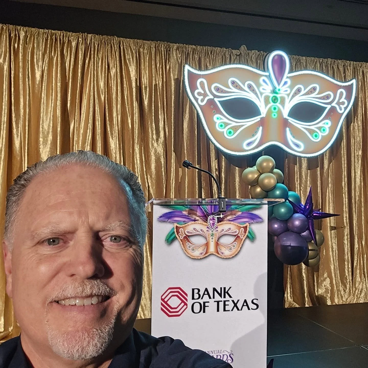 Yes, we do more than weddings. MetroTex Realtors is hosting their annual awards banquet at their new facility in Irving. We're providing music for their Mardi Gras theme.
