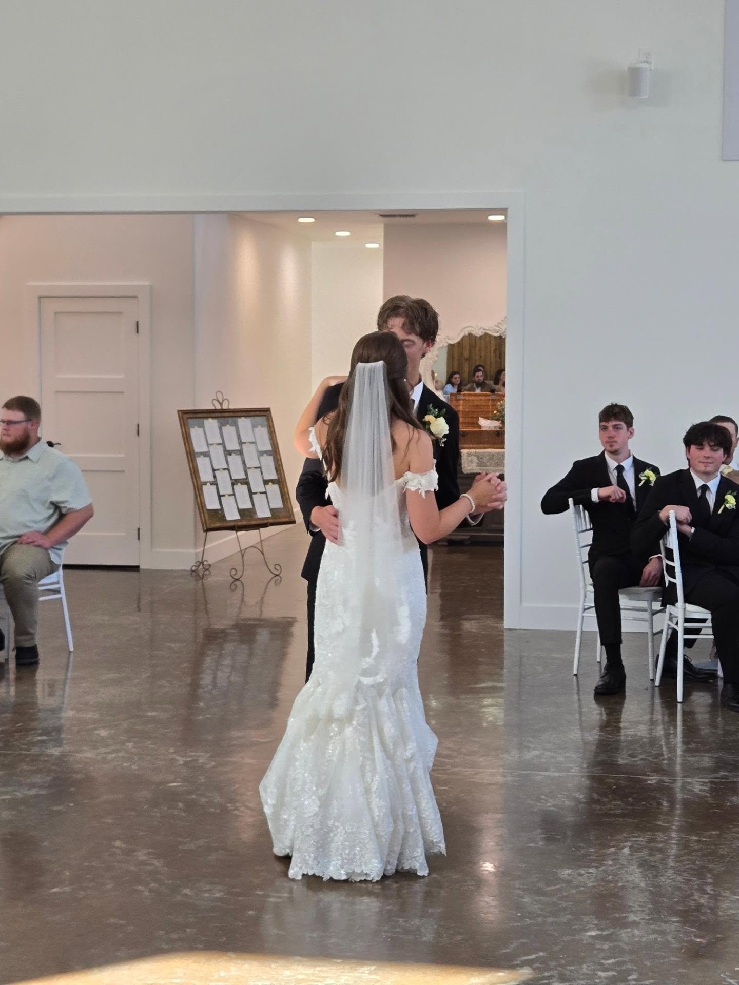 We enjoyed a great first experience at 5T Ranch in Whitesboro. For Brynlee &amp; Colby's first dance the bride's grandpa performed an original song he wrote.