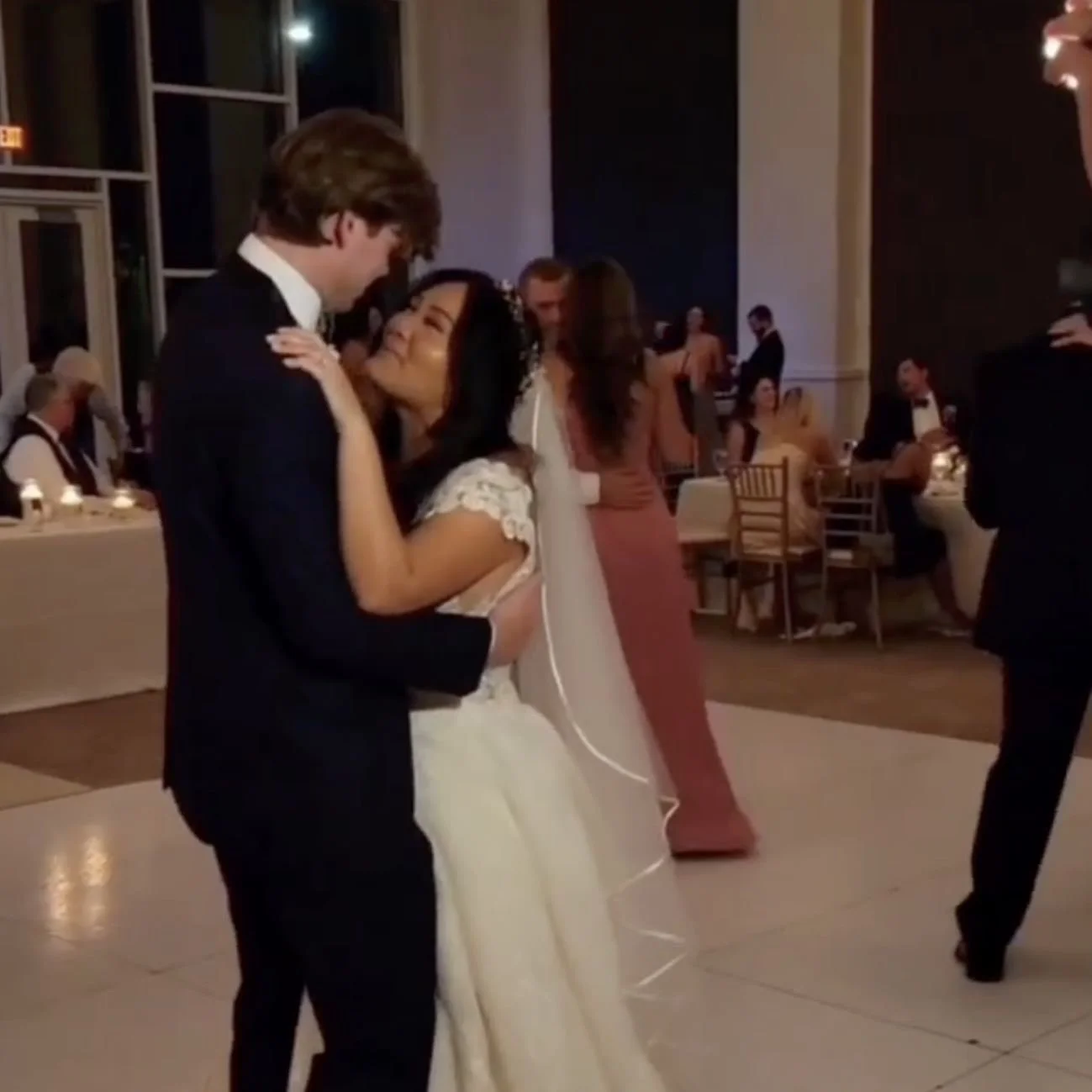 Couple sharing a dance at a Dallas special event, music provided by Classic Pro DJ