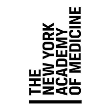 Text reading 'The New York Academy of Medicine' in vertical orientation