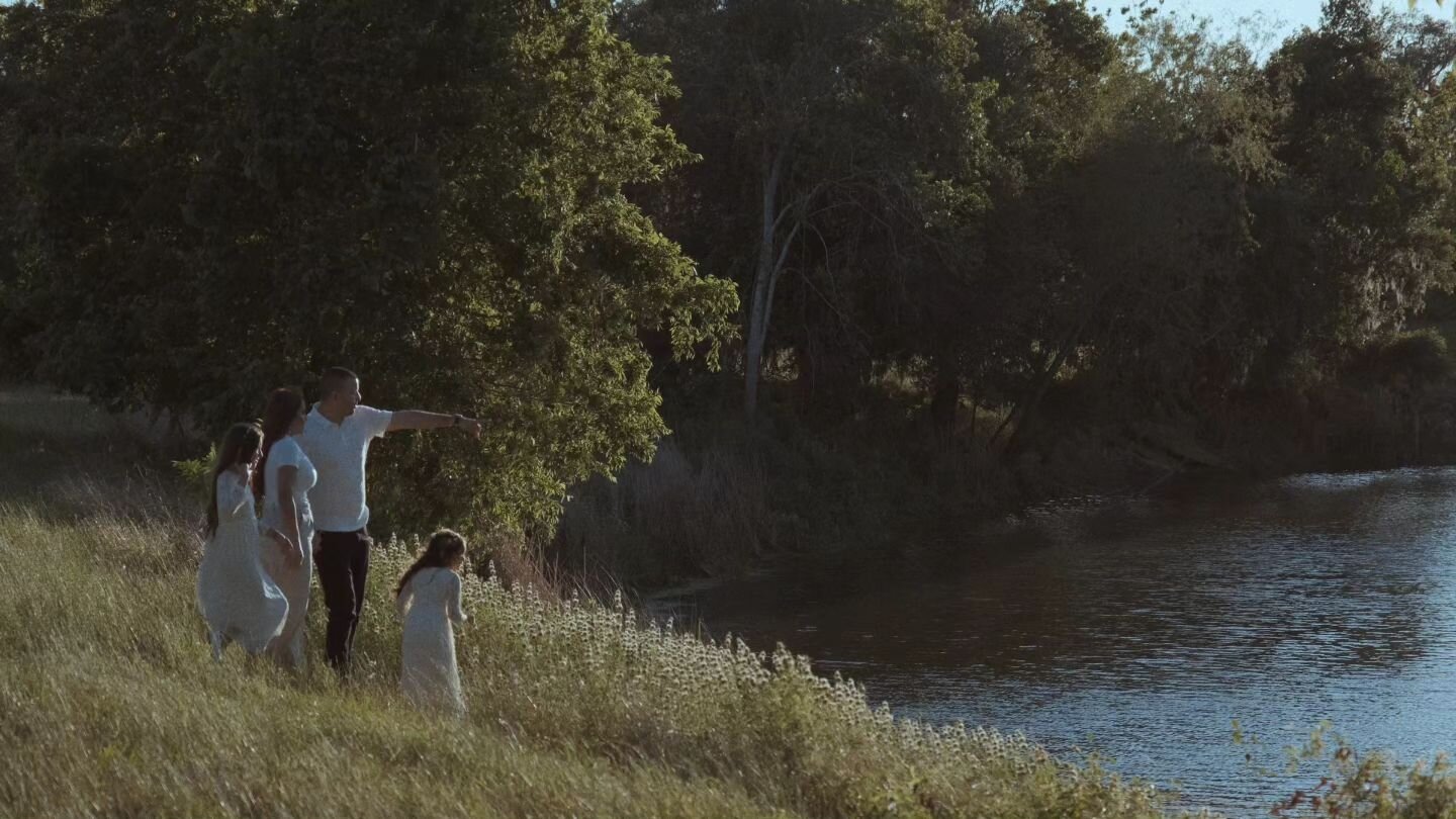 Scene from a movie?

Yes, if the movie is your life. 

Revisited the time I spent the day with this beautiful family! I've been working on my video skills lately, and this is a still shot from a video I went back and color graded. I love it so much t