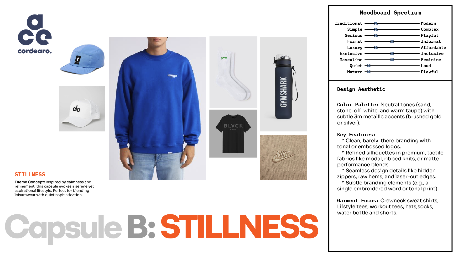 STILLNESS - MOODBOARD