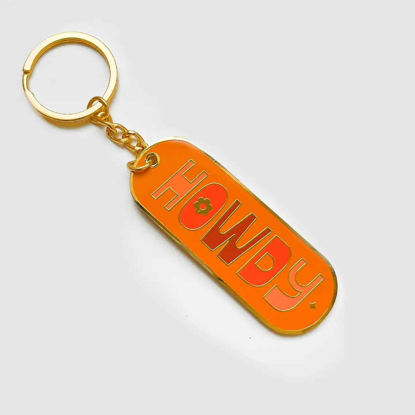 Howdy Keychain