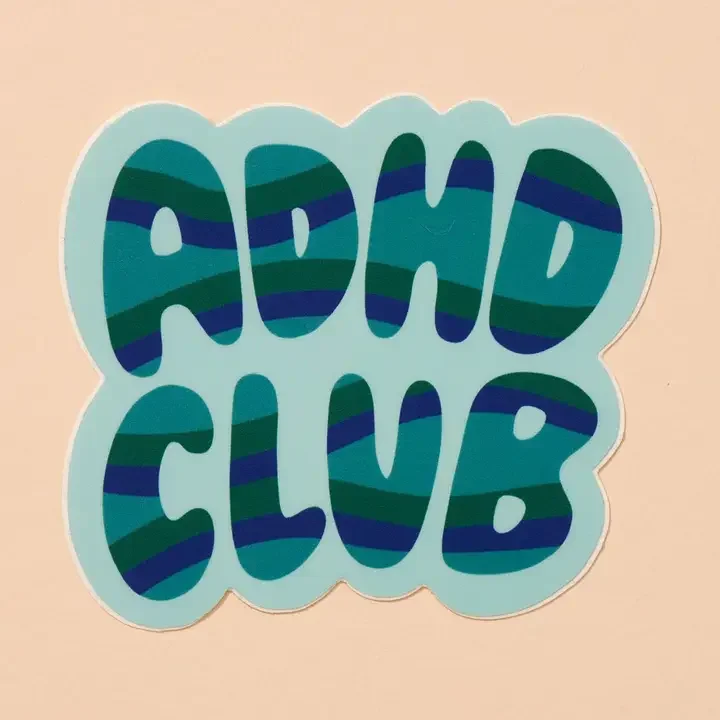ADHD Sticker