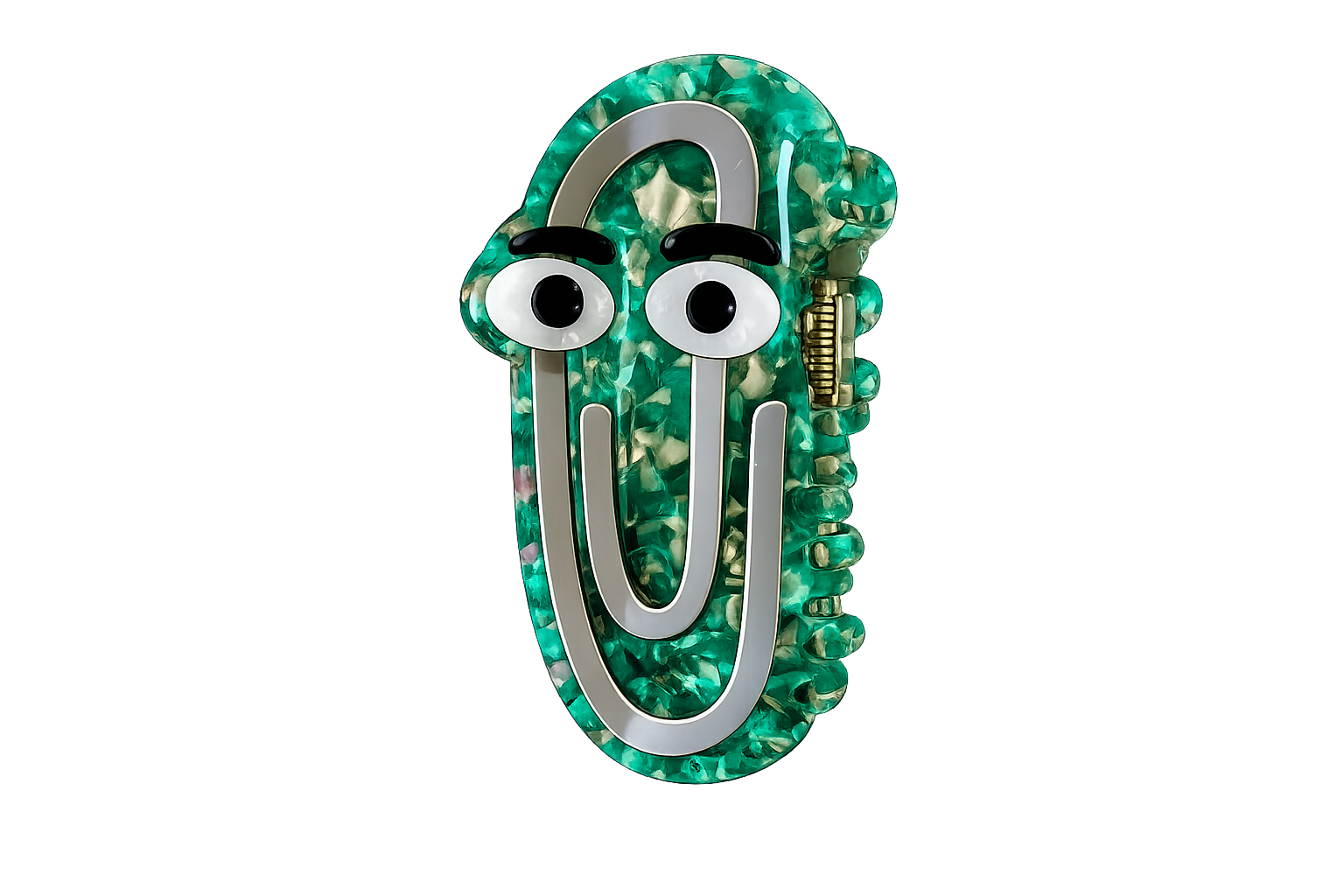 Sir Paperclip Hair Clip