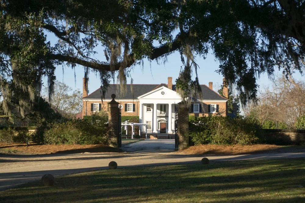 The Boone Hall Plantation mansion in Charleston, SC