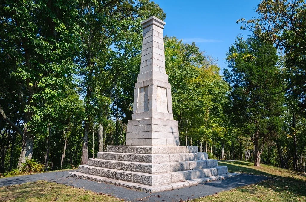 The Centennial Monument at Kings Mountain National Military Park