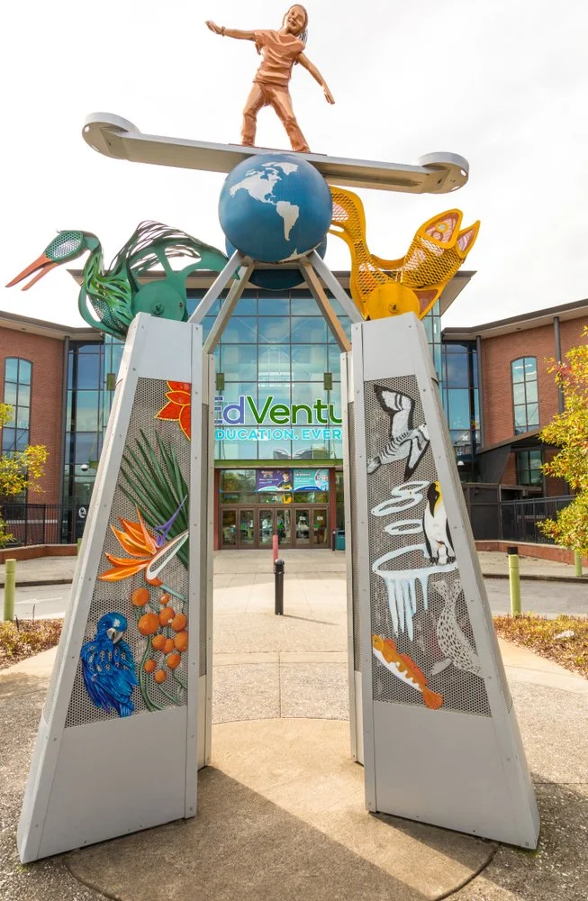 The Columbia Mills Historic District, a state park with multiple museums, is home to the EdVenture Children's Museum.