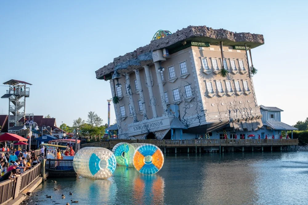 The WonderWorks Amusement park on Broadway boardwalk