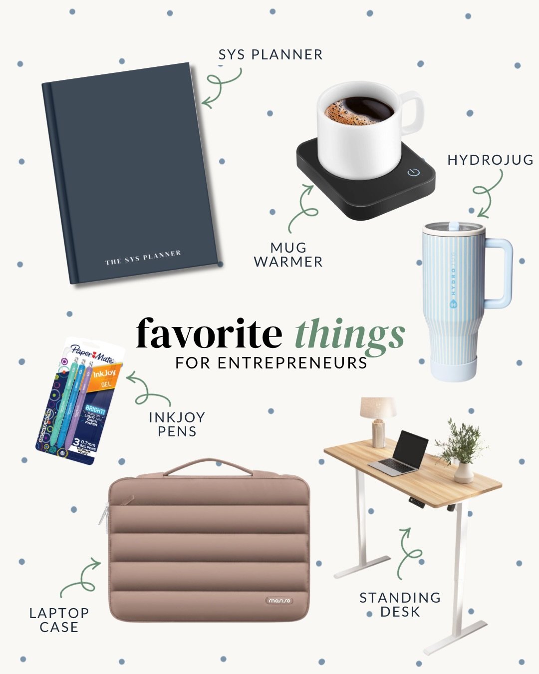just a few of my fav things to make life + business a little easier...

and bc I plan on supporting some small businesses today,
I wanted to share a few of my favorite go-to's,
whether you're looking to grow + scale your business,
or love to be influ
