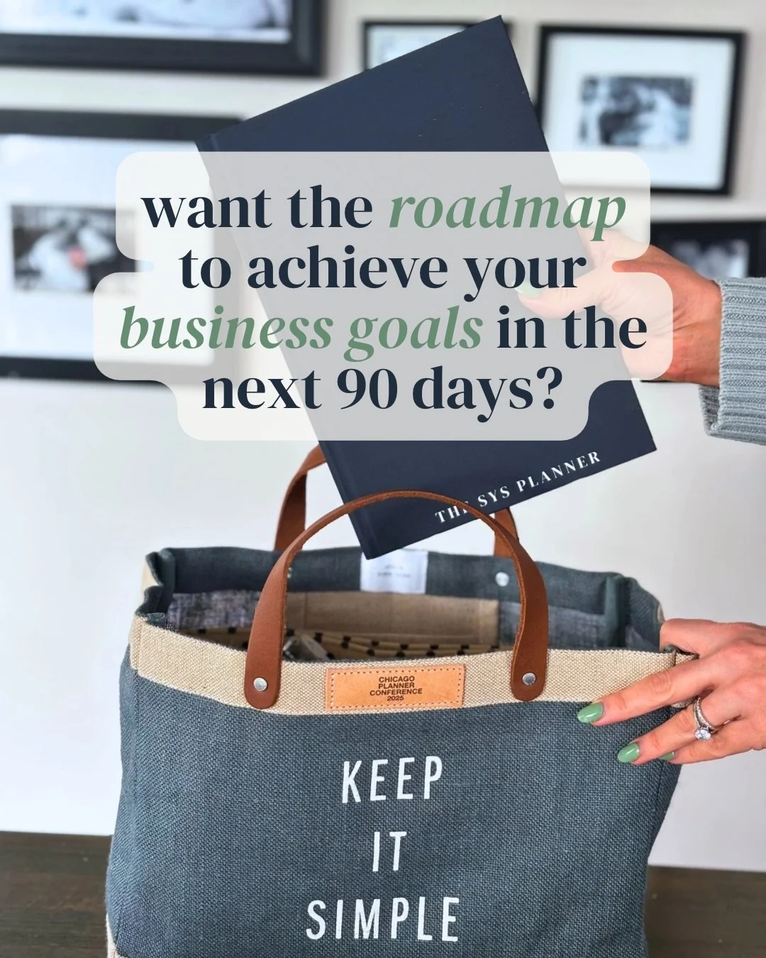 still need a planner for Q2?

today is the LAST DAY to order your SYS Planner + get your BONUS 90-Day Profit Planning Challenge for FREE!

⤵️ comment SYS and I'll send you the link!

let's be real...

you probably don't need another planner, right?

