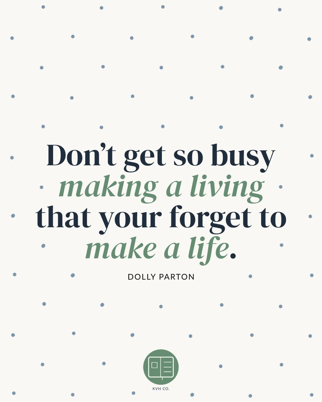 the trap I see SO many entrepreneurs fall into is the belief that in order to be successful, they have to sacrifice their time doing everything else.

but it doesn't have to be that way.
(and honestly, it SHOULDN'T.)

you can grow a successful busine