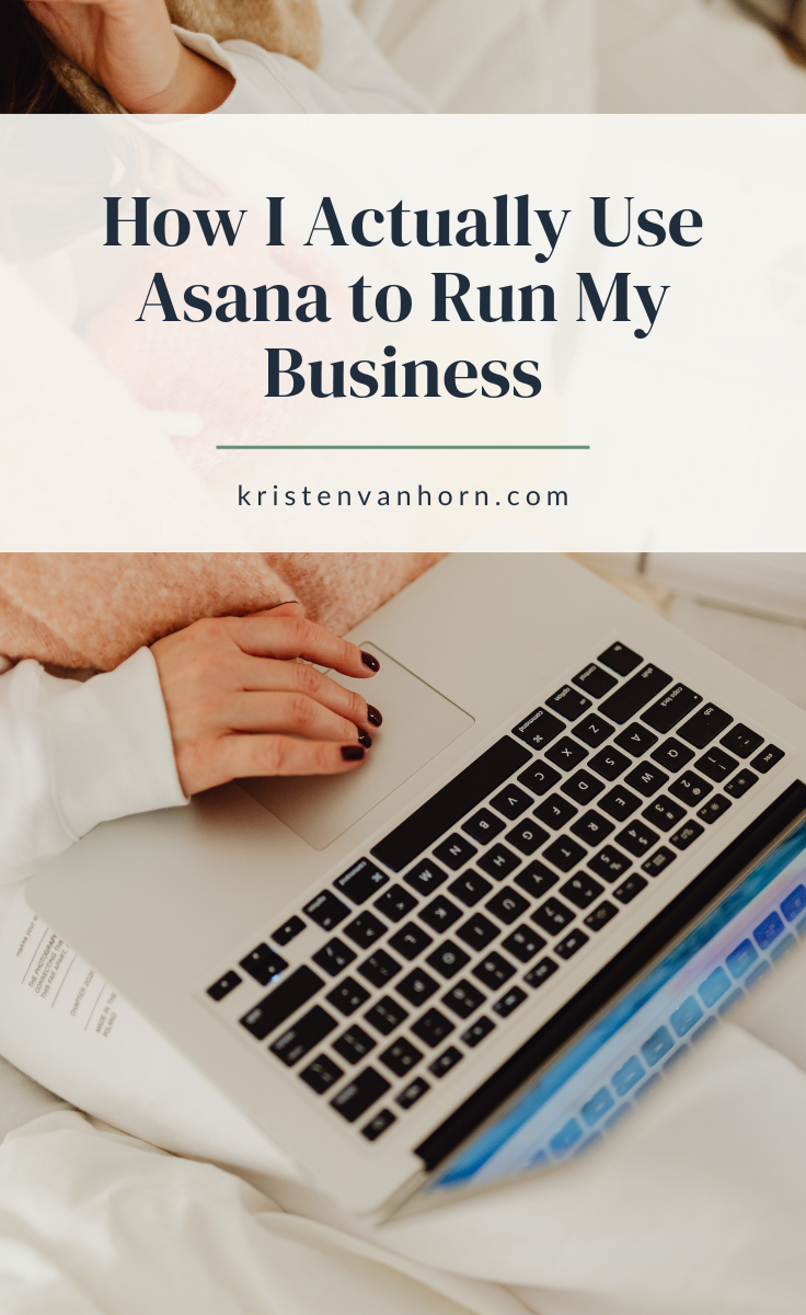 how to use Asana to organize your business — a mom entrepreneur planning her week in Asana calendar view